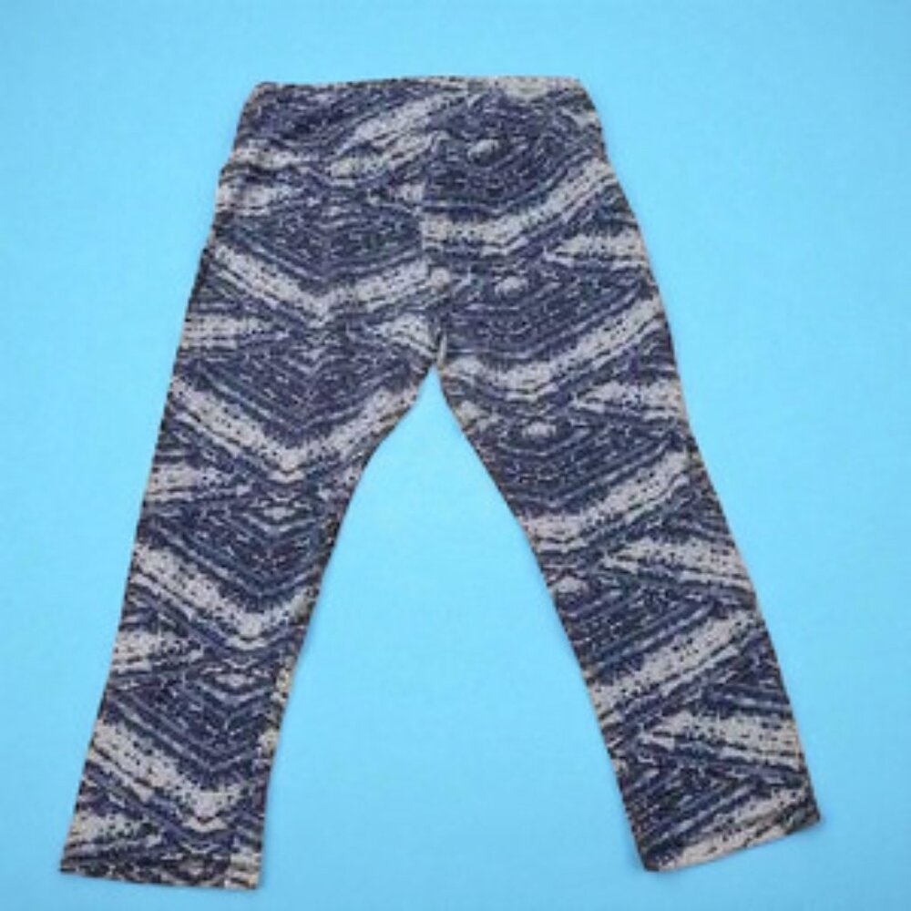 PBX Capri Length Printed Work Out Pants L